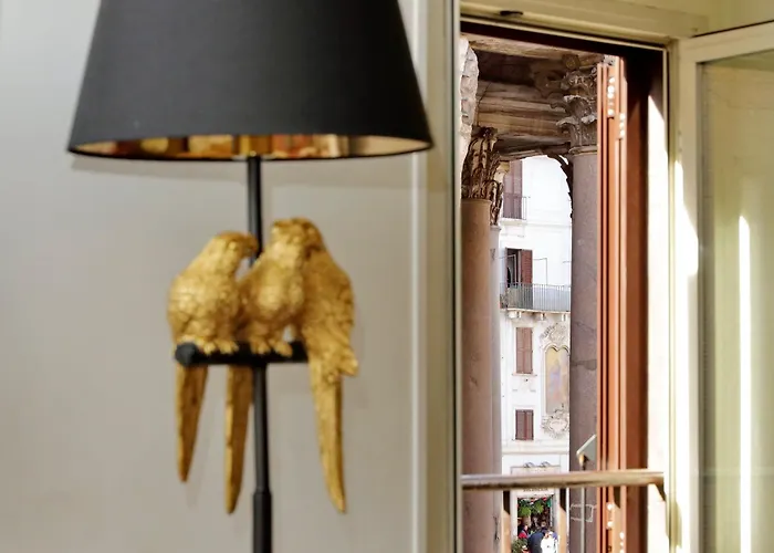 The Pantheon View In The Heart Of Apartment Rom